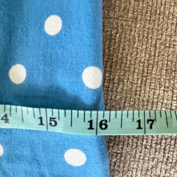 🔥TEMP PRICE DROP🔥 Lindy Bop Vanessa Retro Pencil pastel Blue Polka Dot Dress - Picture 7 of 11